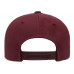 Кепка FlexFit 6789M - Curved Visor Snapback Maroon