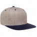 Кепка FlexFit 6089MT - Classic Snapback Heather/Navy